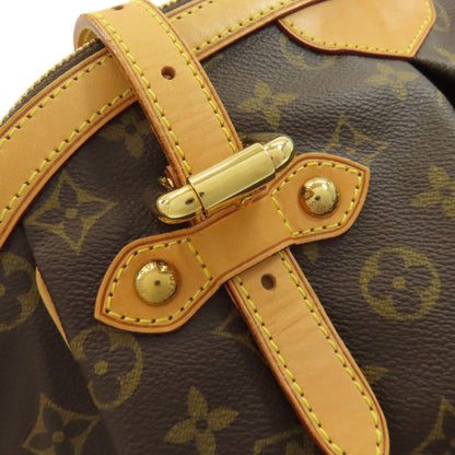 LOUIS VUITTON ルイヴィトン M40144 ティヴォリGM トートバッグ モノグラムキャンバス レディース 中古