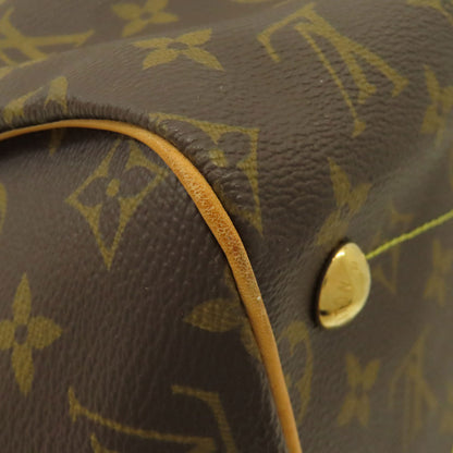 LOUIS VUITTON ルイヴィトン M40144 ティヴォリGM トートバッグ モノグラムキャンバス レディース 中古