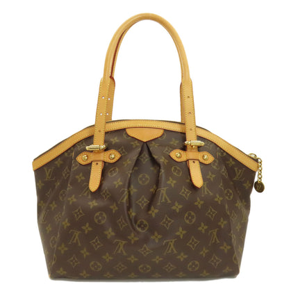 LOUIS VUITTON ルイヴィトン M40144 ティヴォリGM トートバッグ モノグラムキャンバス レディース 中古