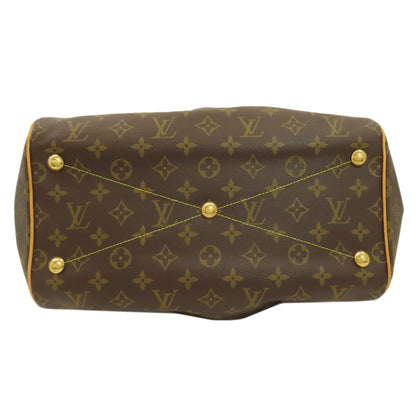 LOUIS VUITTON ルイヴィトン M40144 ティヴォリGM トートバッグ モノグラムキャンバス レディース 中古