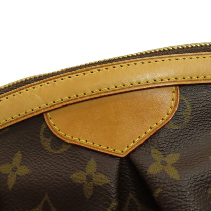 LOUIS VUITTON ルイヴィトン M40144 ティヴォリGM トートバッグ モノグラムキャンバス レディース 中古