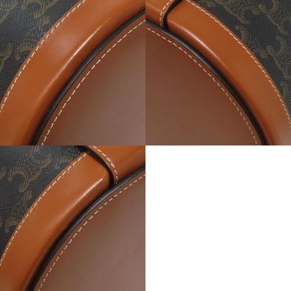 CELINE セリーヌ タンブール トリオンフ ショルダーバッグ PVC レディース 中古