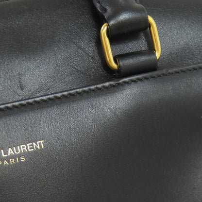 SAINT LAURENT サンローラン ベイビーダッフル 2WAY ハンドバッグ レザー レディース 中古