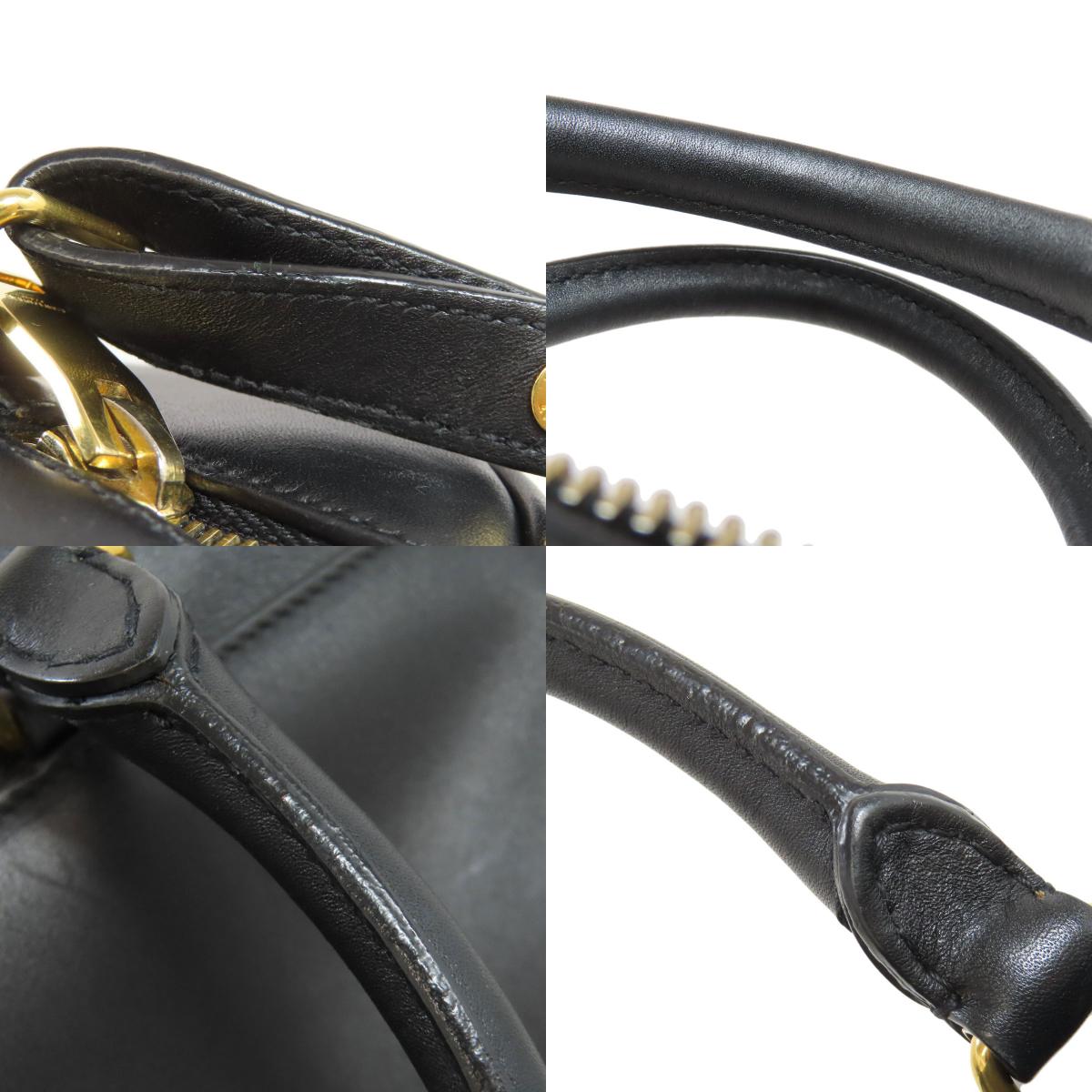 SAINT LAURENT サンローラン ベイビーダッフル 2WAY ハンドバッグ レザー レディース 中古