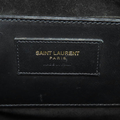 SAINT LAURENT サンローラン ベイビーダッフル 2WAY ハンドバッグ レザー レディース 中古