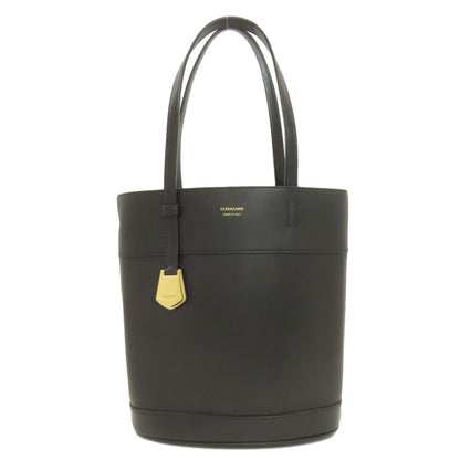 Salvatore Ferragamo サルヴァトーレフェラガモ ロゴ トートバッグ レザー レディース 中古