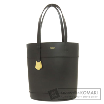 Salvatore Ferragamo サルヴァトーレフェラガモ ロゴ トートバッグ レザー レディース 中古