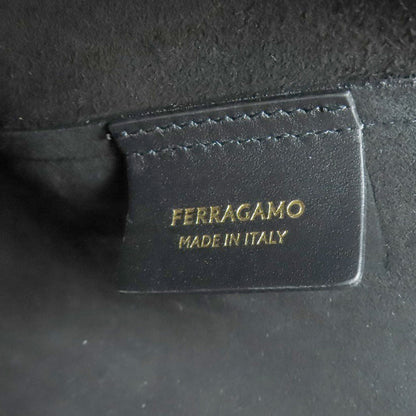 Salvatore Ferragamo サルヴァトーレフェラガモ ロゴ トートバッグ レザー レディース 中古