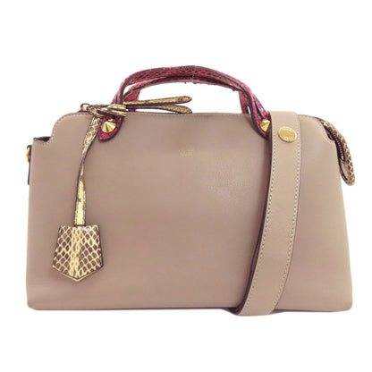FENDI フェンディ バイザウェイ 2WAY ハンドバッグ カーフ レディース 中古