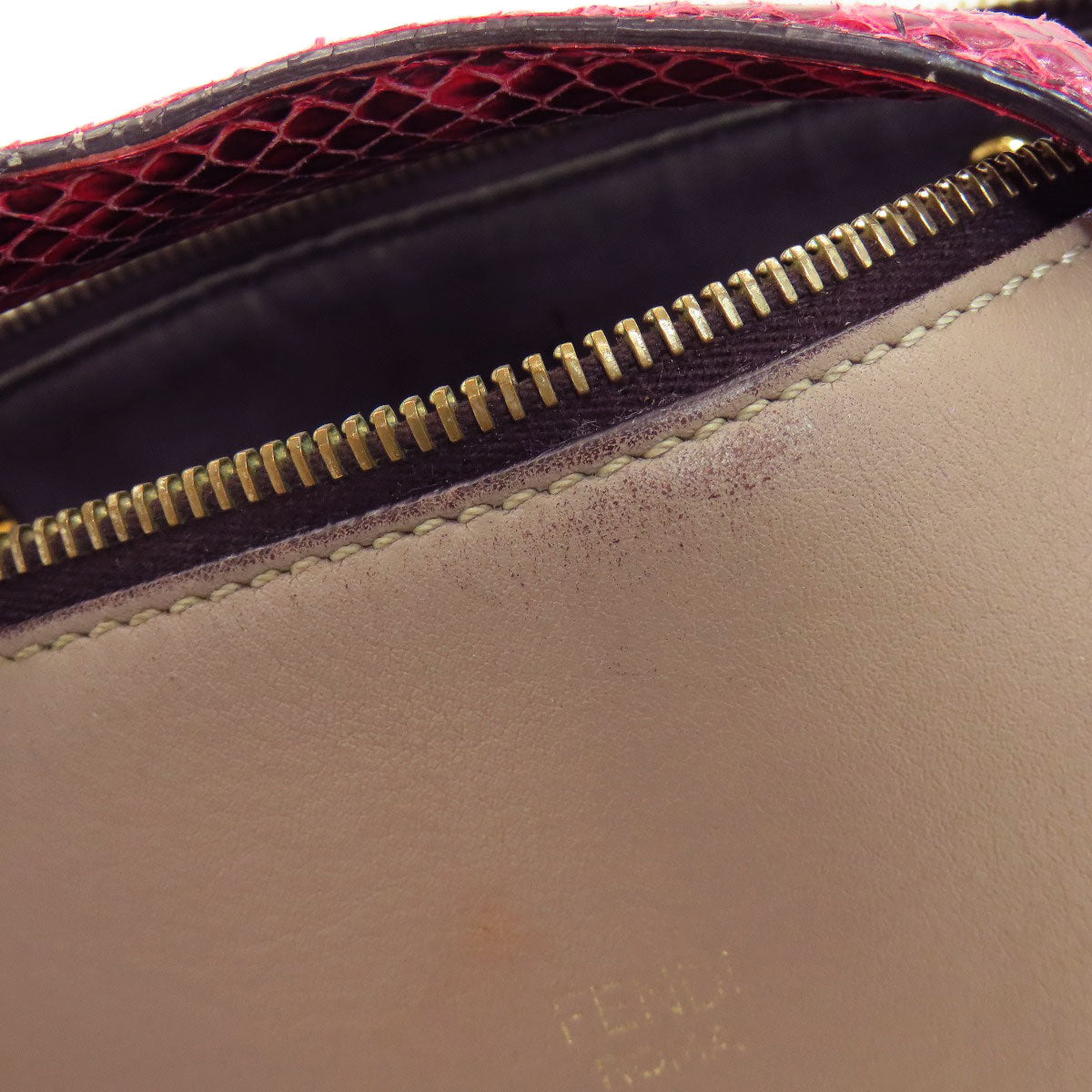 FENDI フェンディ バイザウェイ 2WAY ハンドバッグ カーフ レディース 中古