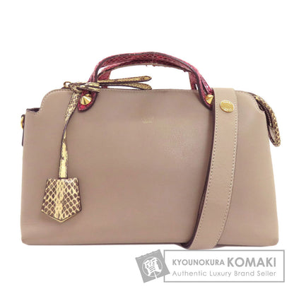 FENDI フェンディ バイザウェイ 2WAY ハンドバッグ カーフ レディース 中古