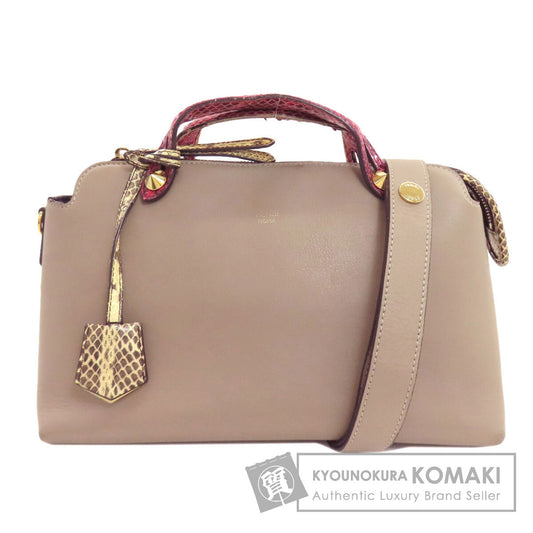 FENDI フェンディ バイザウェイ 2WAY ハンドバッグ カーフ レディース 中古