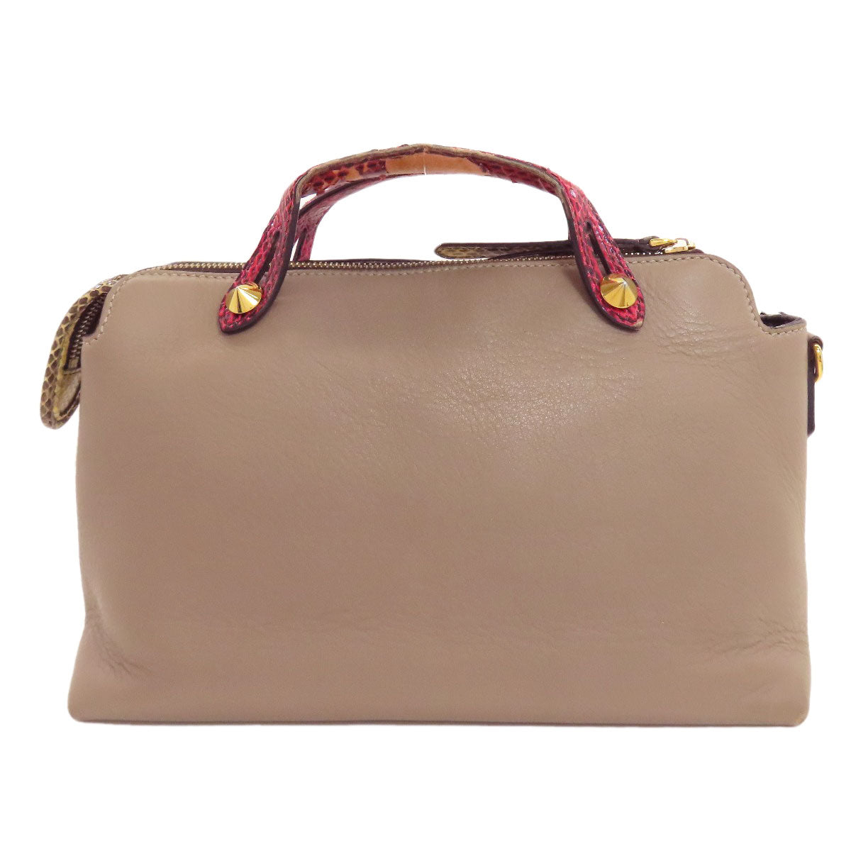FENDI フェンディ バイザウェイ 2WAY ハンドバッグ カーフ レディース 中古