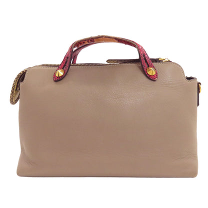FENDI フェンディ バイザウェイ 2WAY ハンドバッグ カーフ レディース 中古