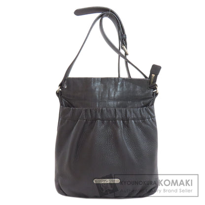 BURBERRY バーバリー ロゴ ショルダーバッグ カーフ レディース 中古
