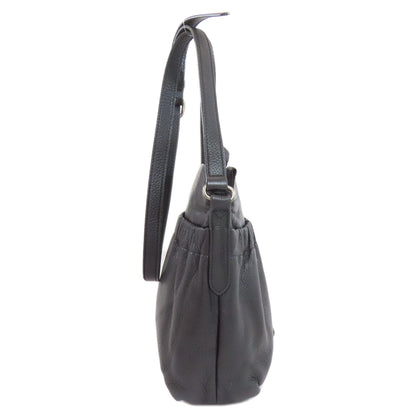 BURBERRY バーバリー ロゴ ショルダーバッグ カーフ レディース 中古