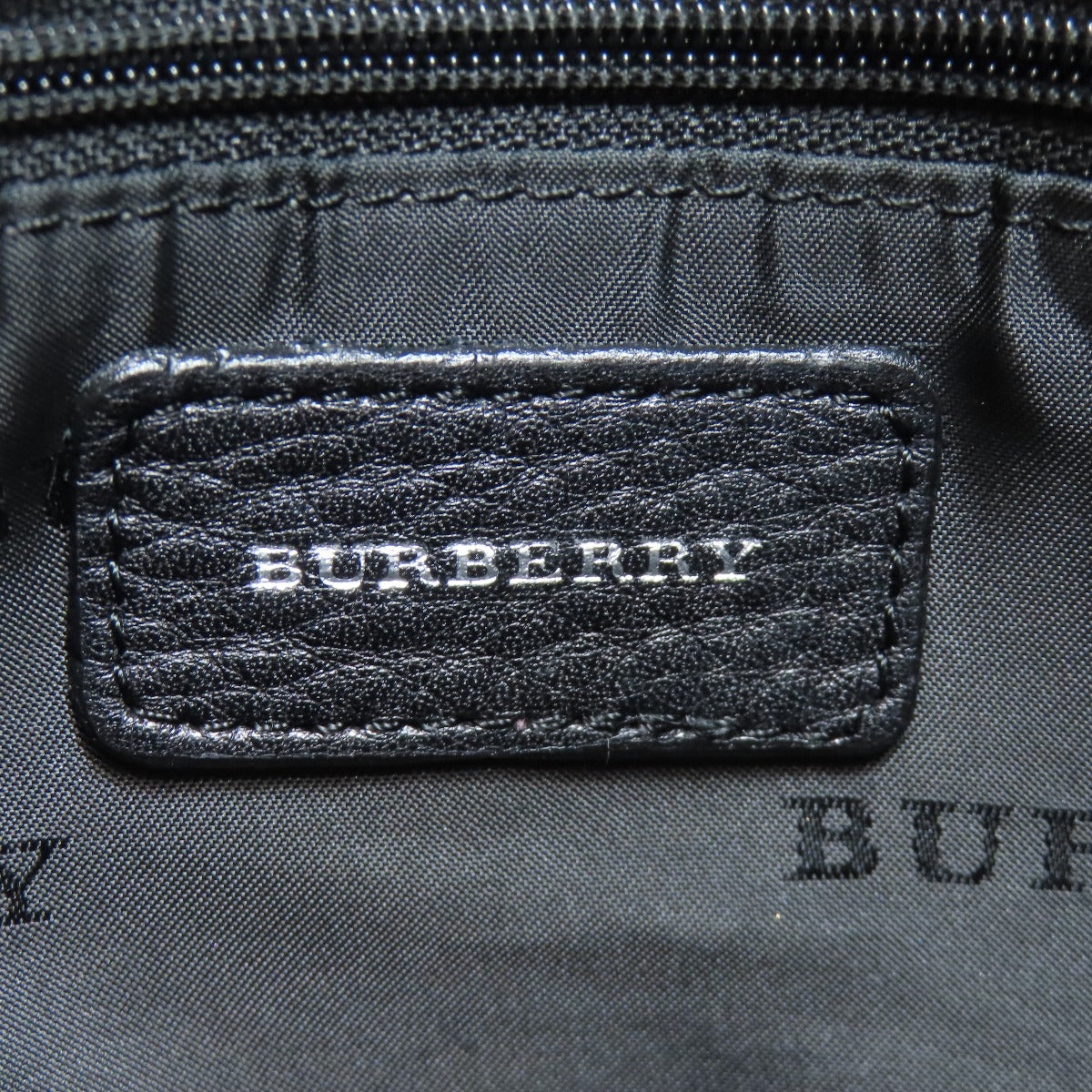 BURBERRY バーバリー ロゴ ショルダーバッグ カーフ レディース 中古