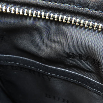 BURBERRY バーバリー ロゴ ショルダーバッグ カーフ レディース 中古