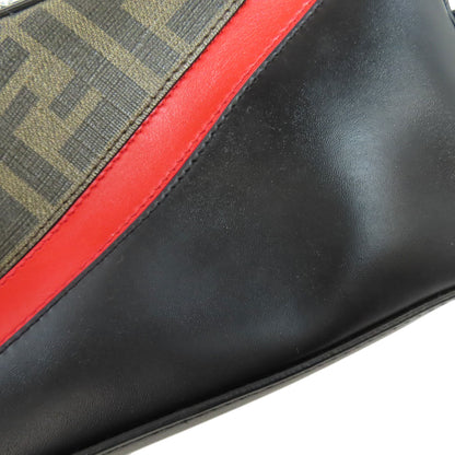 FENDI フェンディ カメラバッグ ダイアゴナル ショルダーバッグ PVC レディース 中古