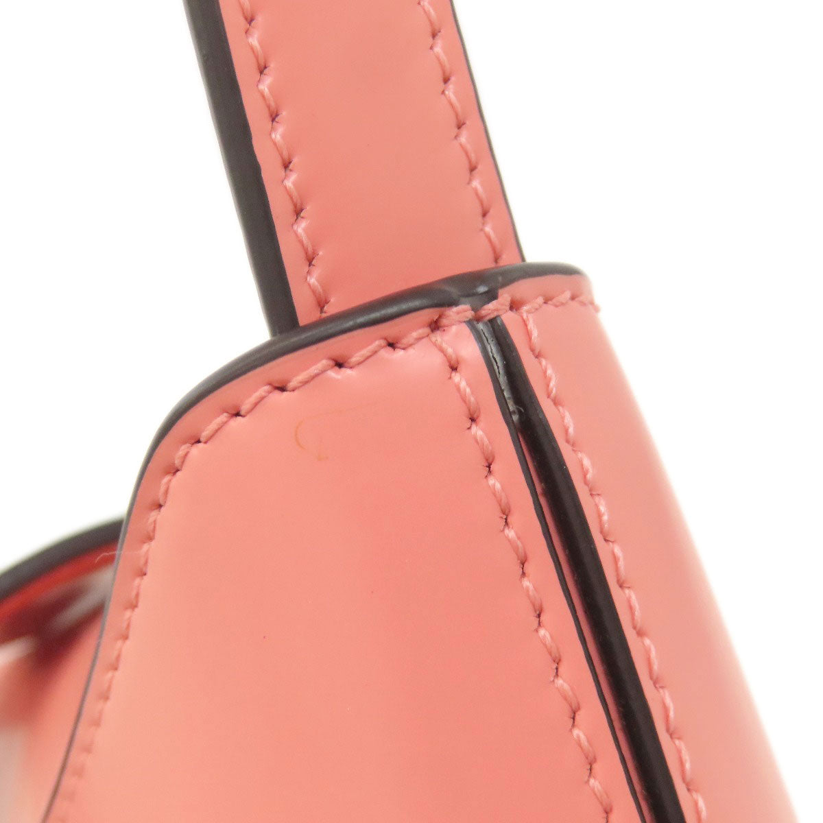 Salvatore Ferragamo サルヴァトーレフェラガモ トリフォリオ ガンチーニ金具 ハンドバッグ レザー レディース 中古