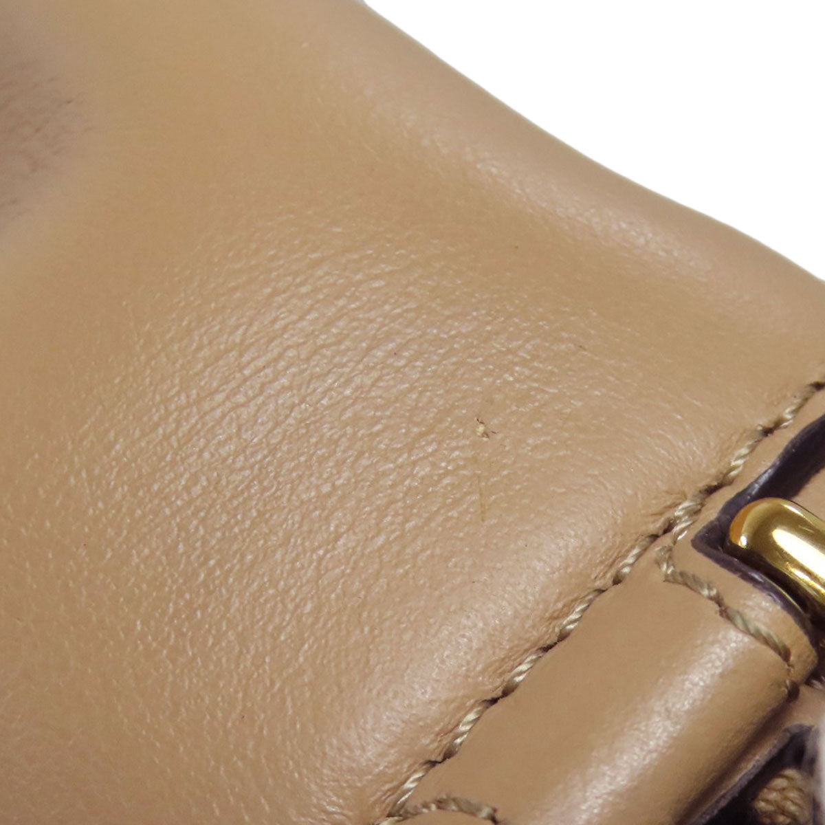 FENDI フェンディ ポシェット キャム ショルダーバッグ カーフ レディース 中古