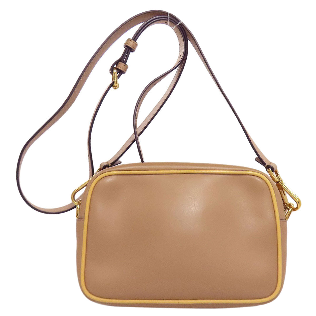 FENDI フェンディ ポシェット キャム ショルダーバッグ カーフ レディース 中古