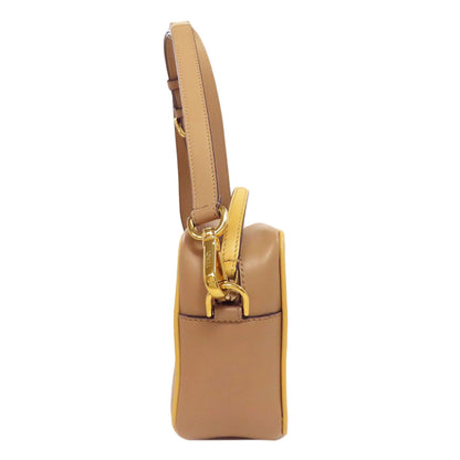 FENDI フェンディ ポシェット キャム ショルダーバッグ カーフ レディース 中古