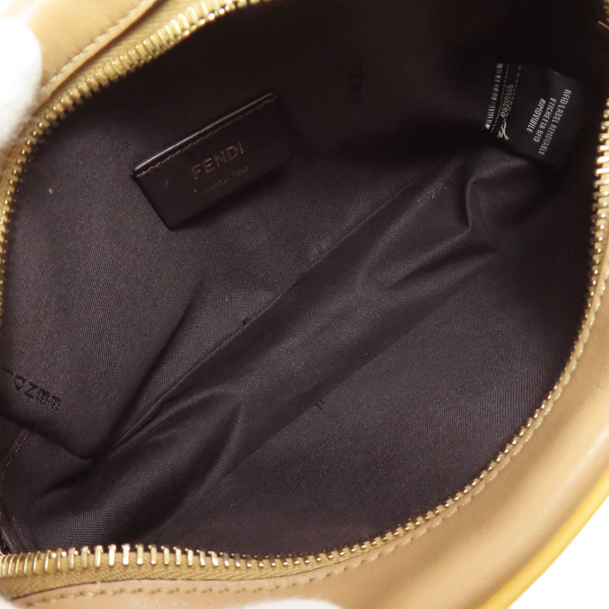 FENDI フェンディ ポシェット キャム ショルダーバッグ カーフ レディース 中古