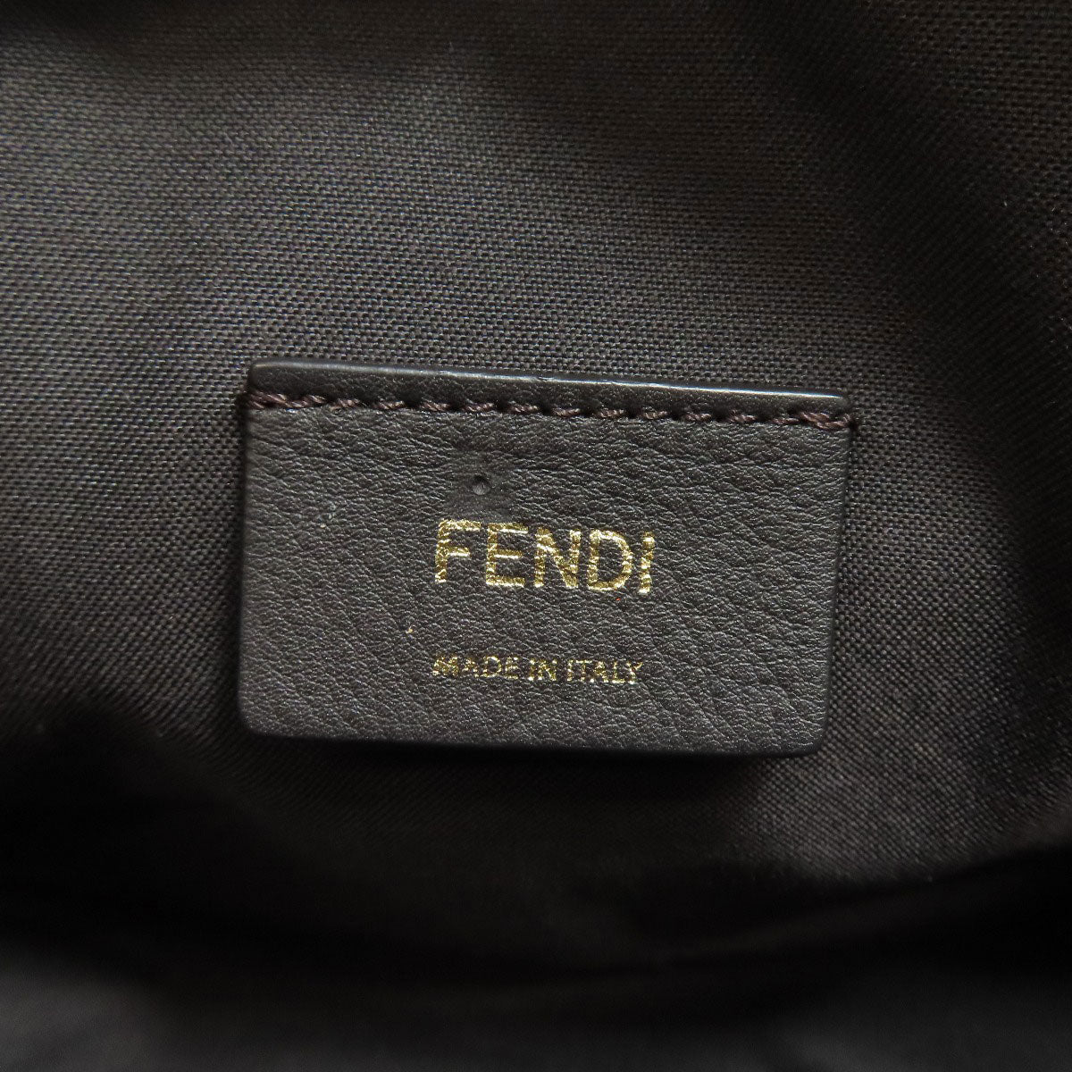 FENDI フェンディ ポシェット キャム ショルダーバッグ カーフ レディース 中古