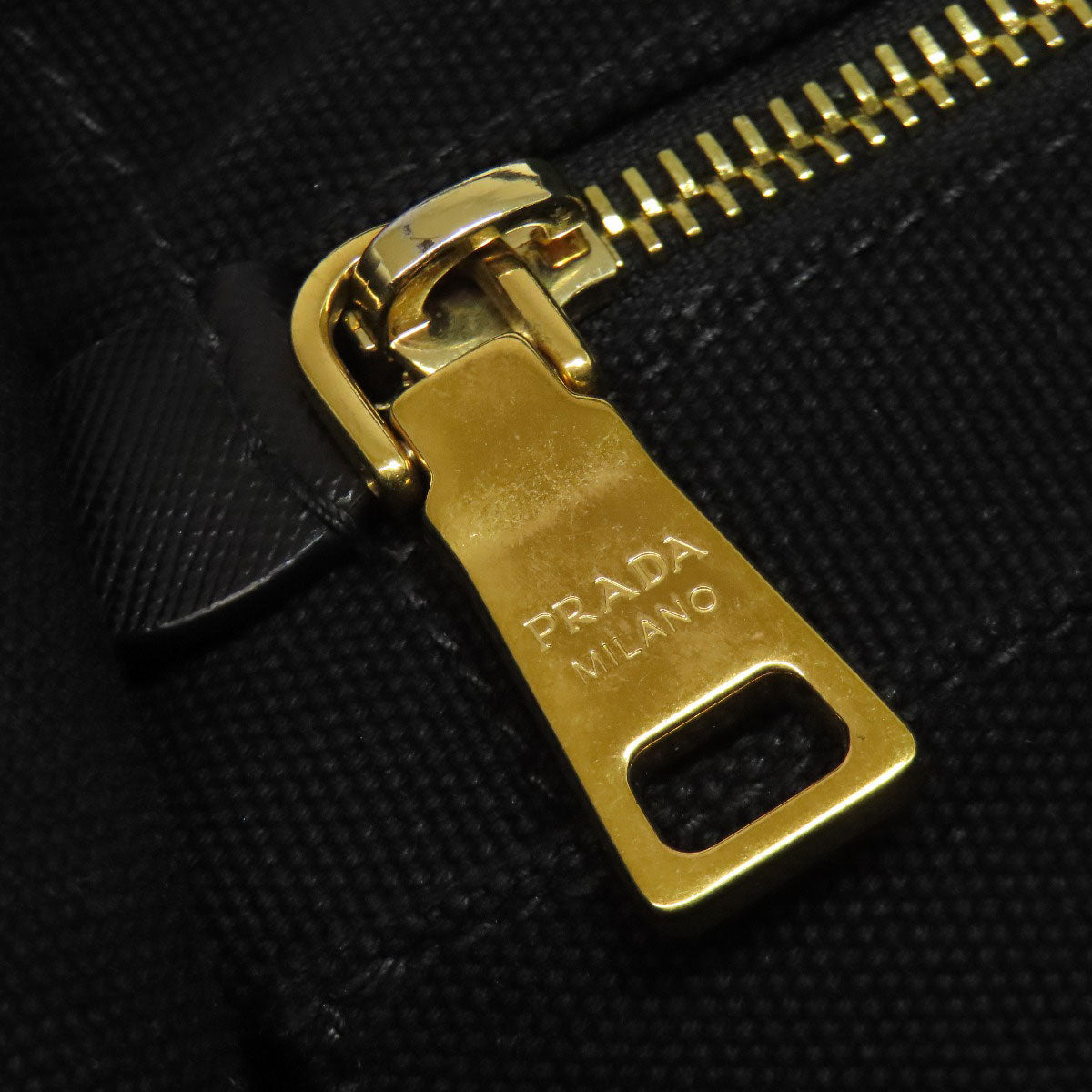 PRADA プラダ カナパ 2WAY ハンドバッグ キャンバス レディース 中古