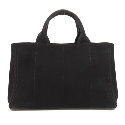 PRADA プラダ カナパ 2WAY ハンドバッグ キャンバス レディース 中古