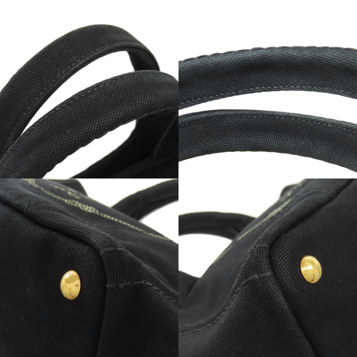 PRADA プラダ カナパ 2WAY ハンドバッグ キャンバス レディース 中古
