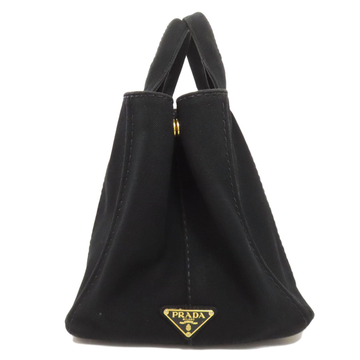 PRADA プラダ カナパ 2WAY ハンドバッグ キャンバス レディース 中古