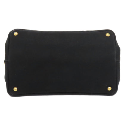 PRADA プラダ カナパ 2WAY ハンドバッグ キャンバス レディース 中古