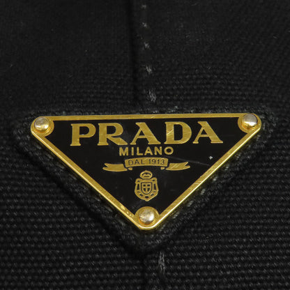 PRADA プラダ カナパ 2WAY ハンドバッグ キャンバス レディース 中古