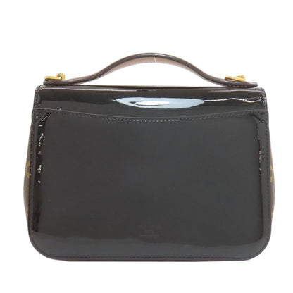 LOUIS VUITTON ルイヴィトン M51953 チェリーウッド ハンドバッグ パテントレザー レディース 中古