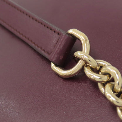 Salvatore Ferragamo サルヴァトーレフェラガモ ガンチーニ金具 ショルダーバッグ レザー レディース 中古