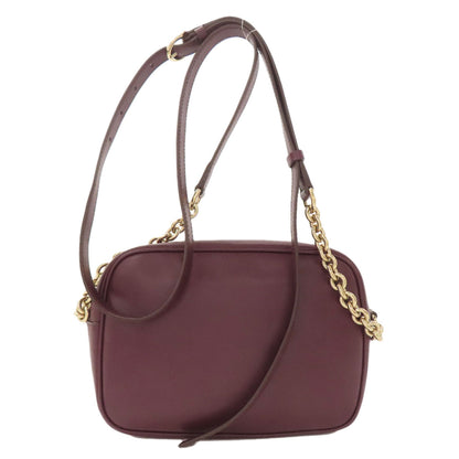 Salvatore Ferragamo サルヴァトーレフェラガモ ガンチーニ金具 ショルダーバッグ レザー レディース 中古