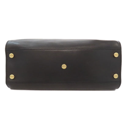 VALENTINO バレンティノ スタッズ ショルダーバッグ レザー レディース 中古