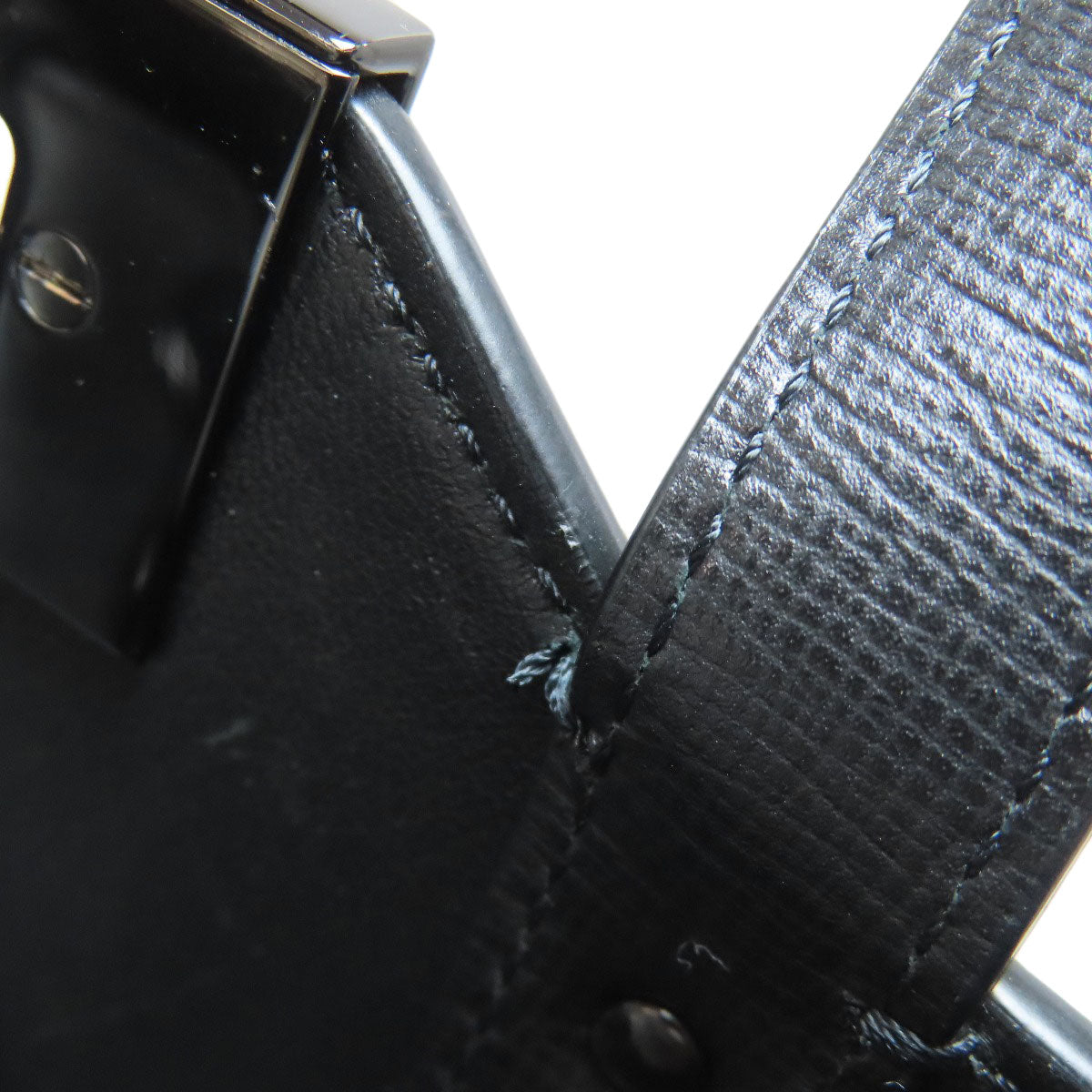 VALENTINO バレンティノ スタッズ ハンドバッグ レザー レディース 中古