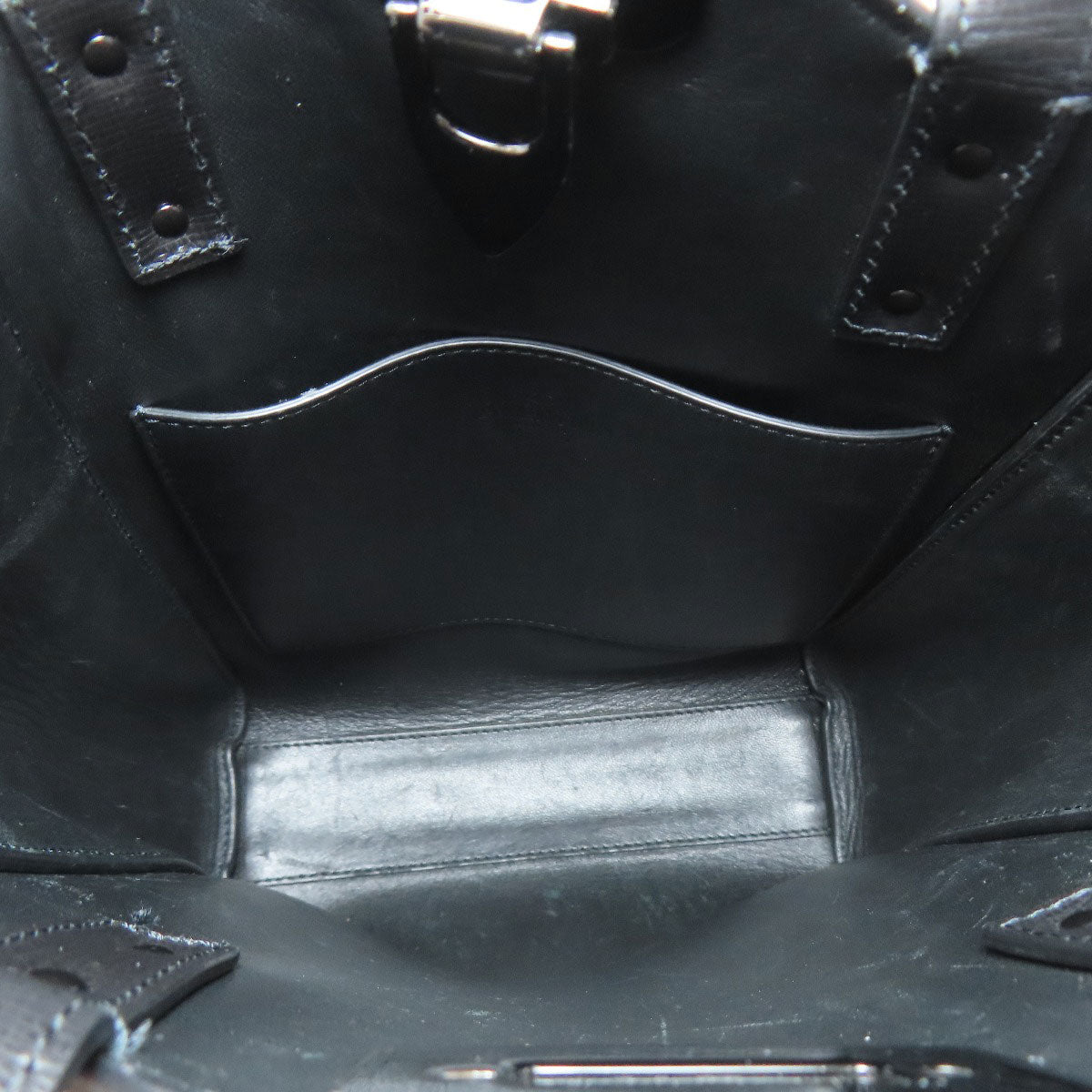 VALENTINO バレンティノ スタッズ ハンドバッグ レザー レディース 中古