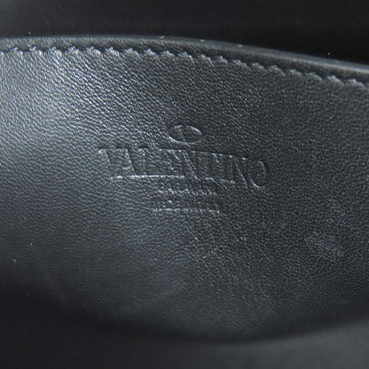 VALENTINO バレンティノ スタッズ ハンドバッグ レザー レディース 中古