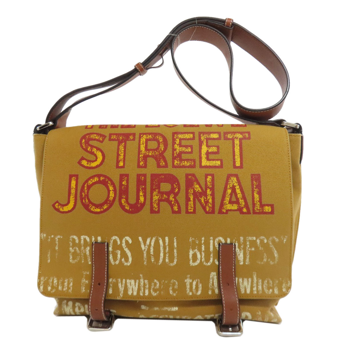 LOEWE ロエベ メッセンジャーバッグ ショルダーバッグ キャンバス レディース 中古