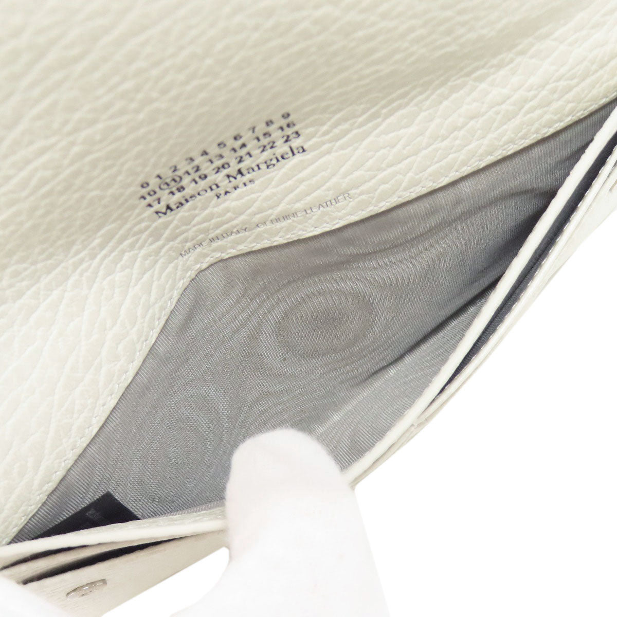 MaisonMargiela メゾン・マルジェラ マルチケース リストハンドル アクセサリーポーチ レザー レディース 中古