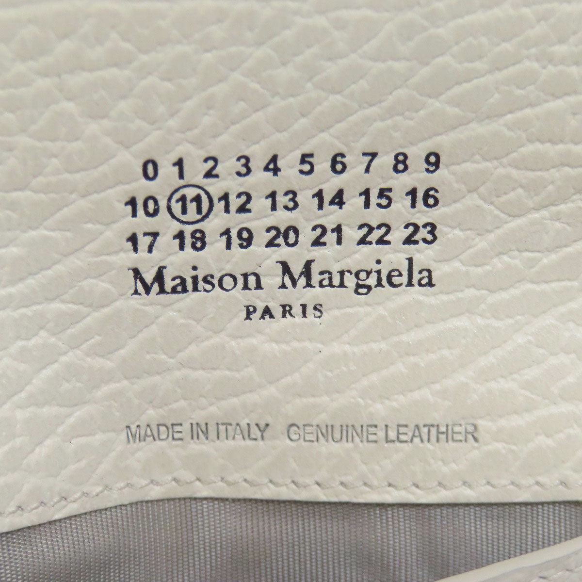MaisonMargiela メゾン・マルジェラ マルチケース リストハンドル アクセサリーポーチ レザー レディース 中古