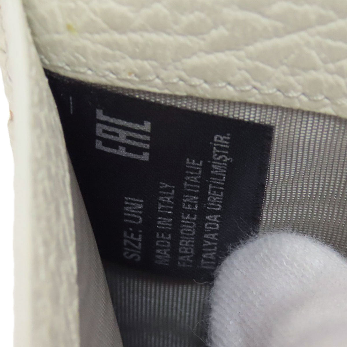 MaisonMargiela メゾン・マルジェラ マルチケース リストハンドル アクセサリーポーチ レザー レディース 中古