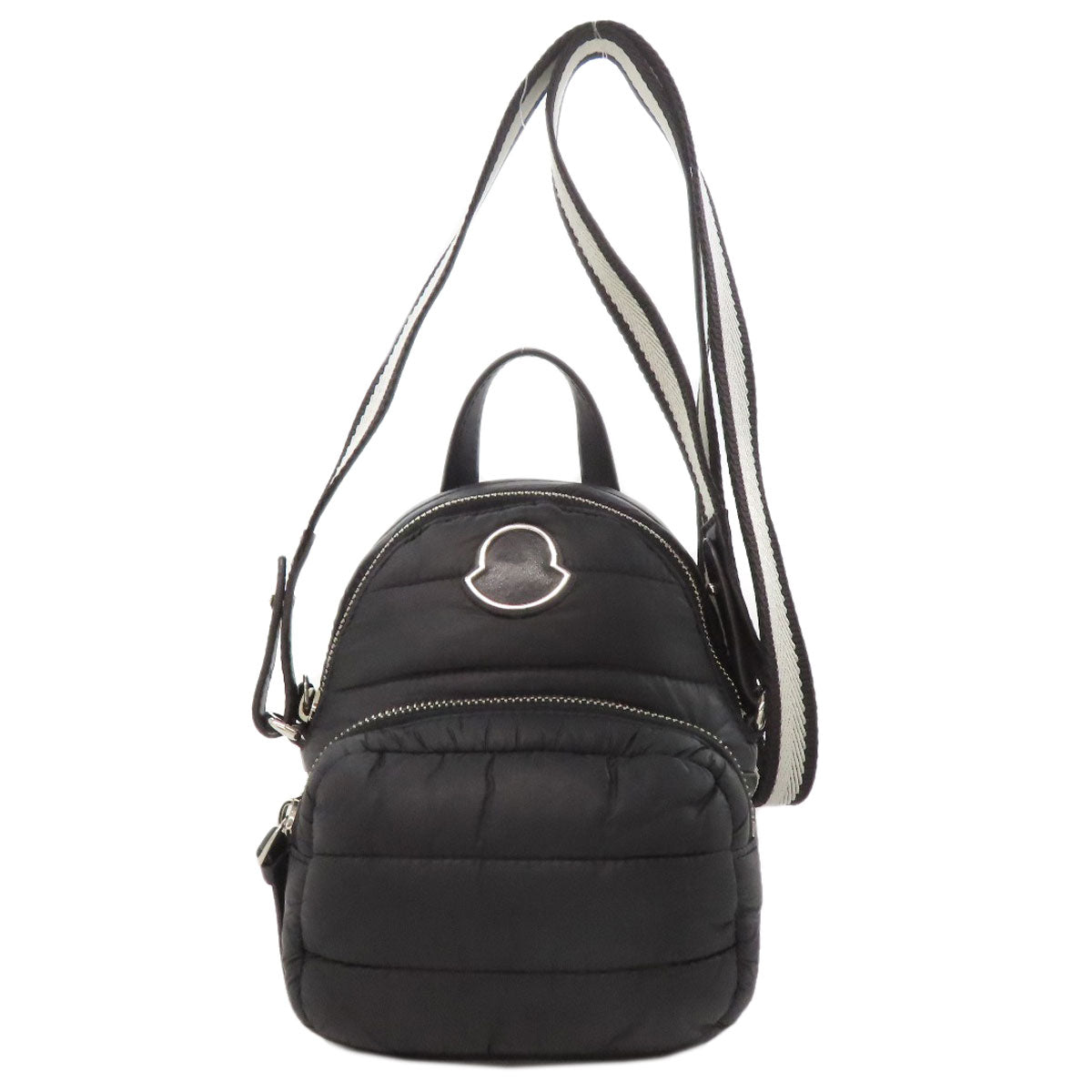 MONCLER モンクレール ロゴ ショルダーバッグ ナイロン レディース 中古