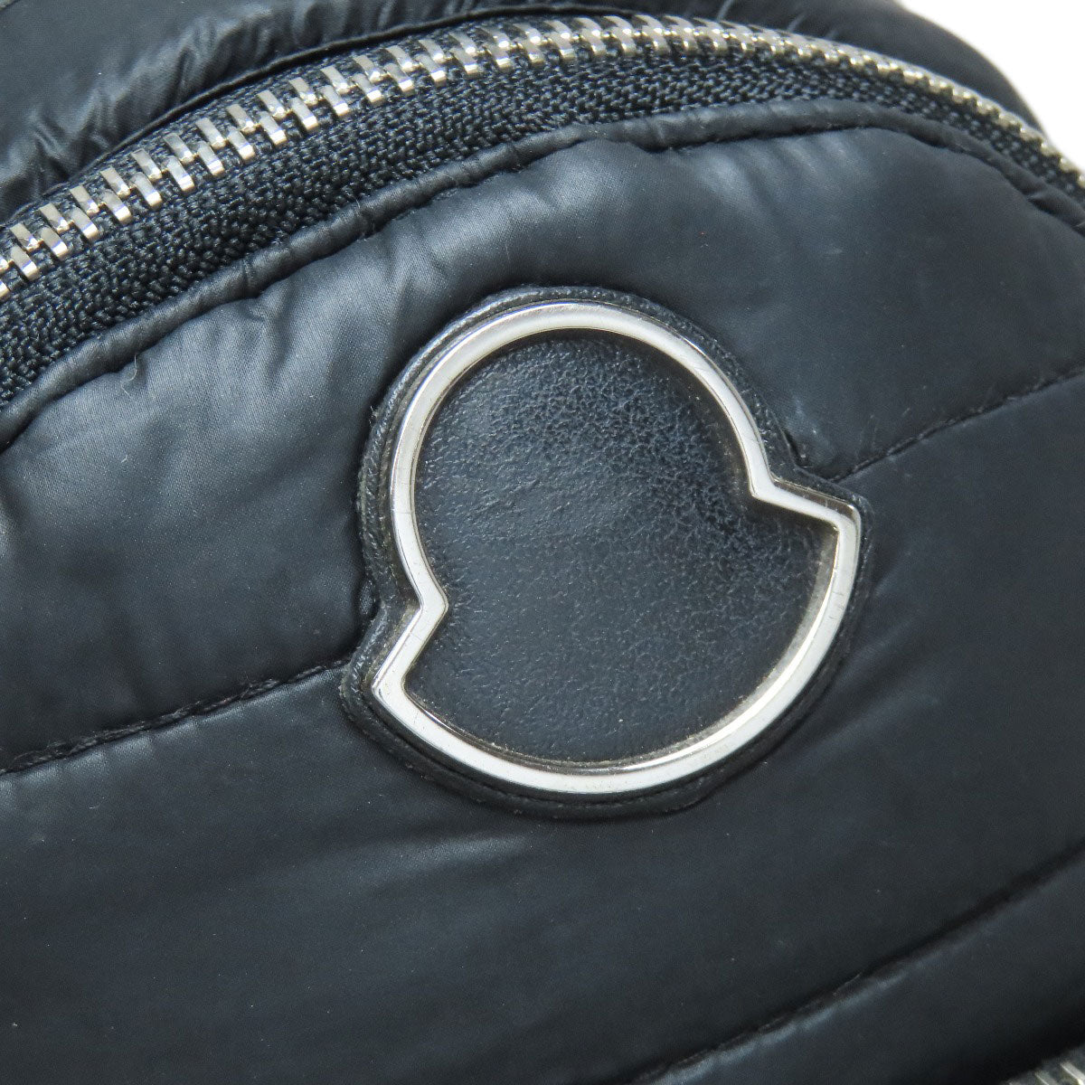 MONCLER モンクレール ロゴ ショルダーバッグ ナイロン レディース 中古