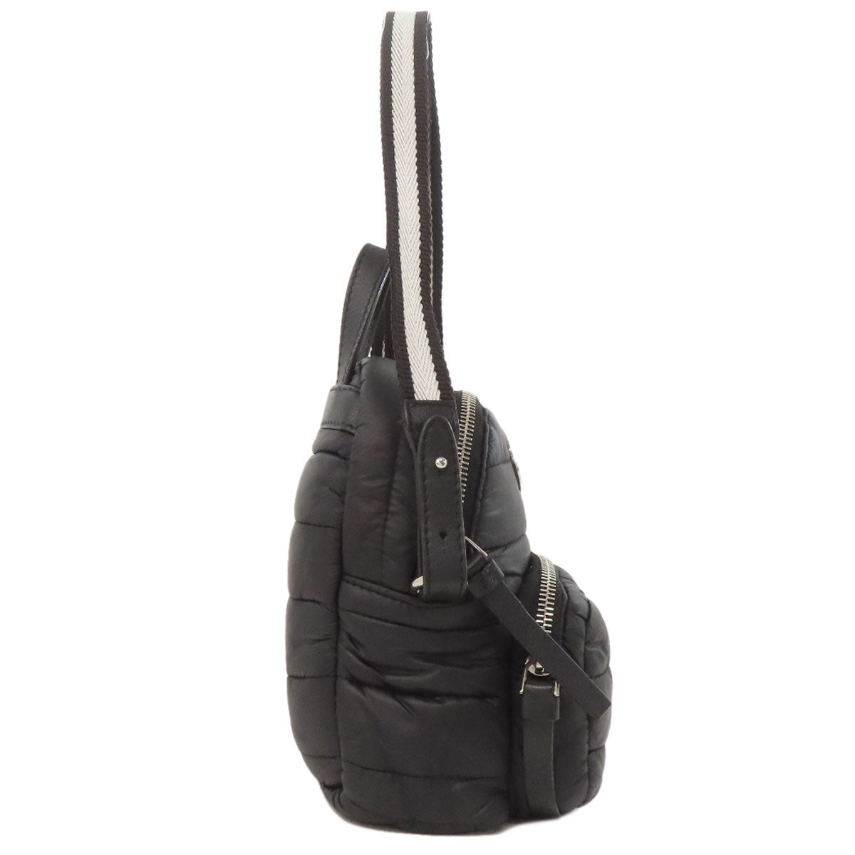 MONCLER モンクレール ロゴ ショルダーバッグ ナイロン レディース 中古