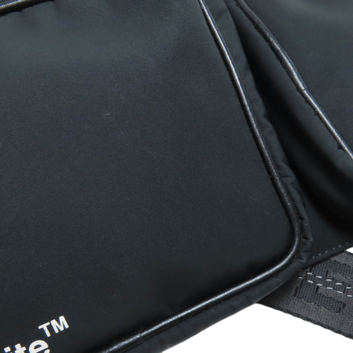 SELECT BAG セレクトバッグ オフホワイト ボディバッグ ナイロン レディース 中古